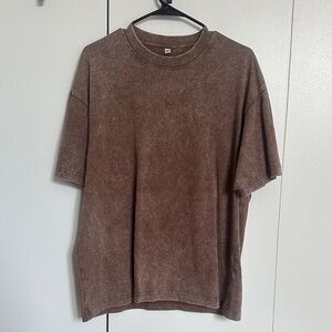 Men's Brown Casual T-Shirt